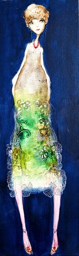 Madame Carolina by Sniege, 油畫 for Sale on Singulart
