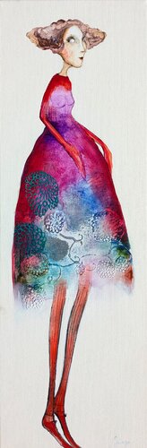 Madame Janette by Sniege, Painting for Sale on Singulart