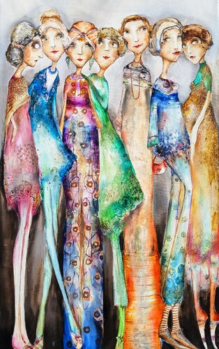 Belle promenade matinale II de Sniege, Pintura a la venta en Singulart