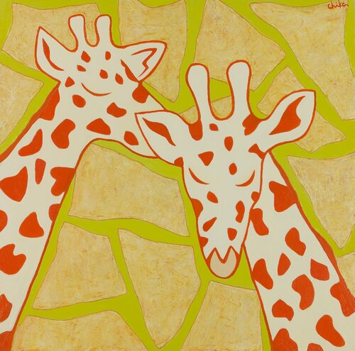 Twin giraffes. 千佳子 伊藤