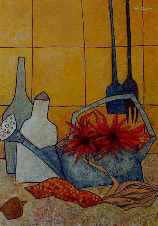 RED PEPPER AND WATERING CAN 千佳子 伊藤