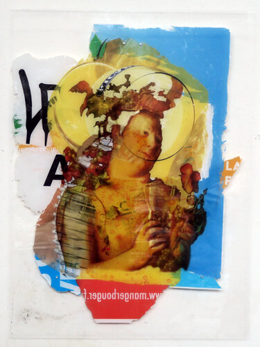 Bacchus en jaune par Nental, Peinture en vente sur Singulart