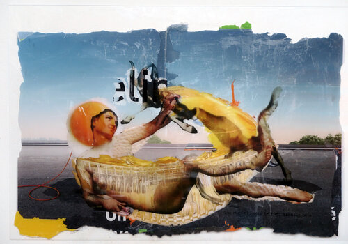 La transe de Bacchus by Nental, Painting for Sale on Singulart