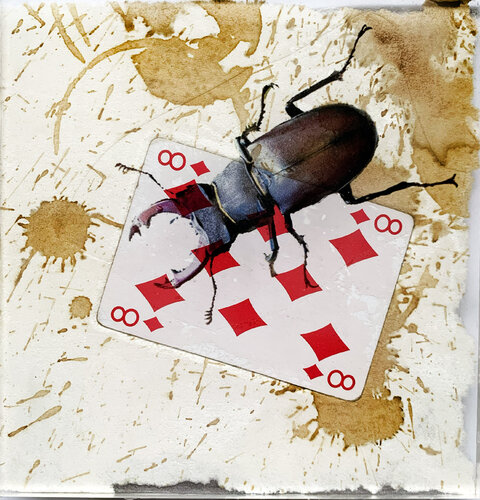 SPIRITO 8 CARREAU SCARABEE van Nental, Schilderij te koop op Singulart