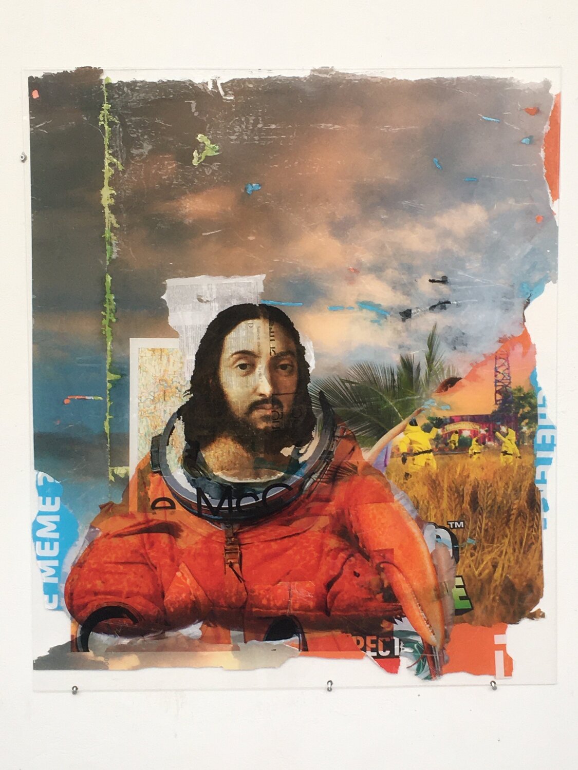 Auto portait d'après Raphaël Nental