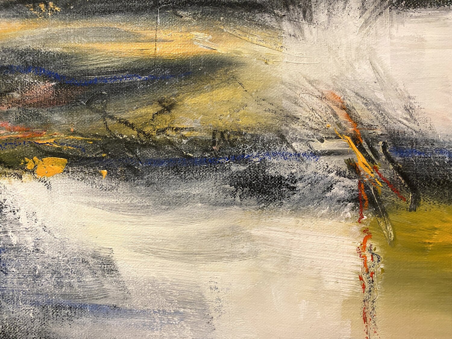 Paesaggio 211 von Antonio Perilli (2023) Malerei Acryl auf Leinwand