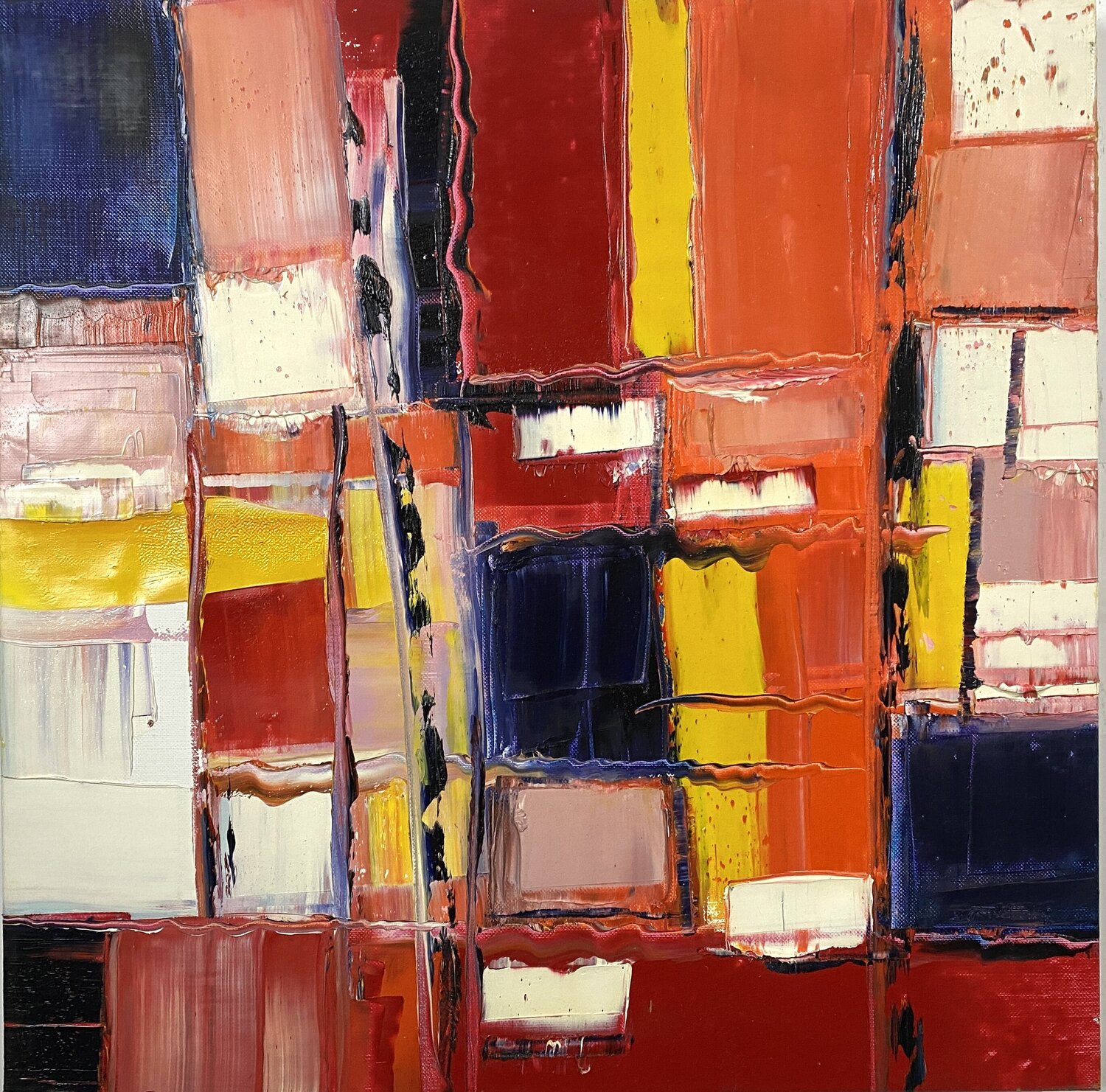 Paesaggio 120 von Antonio Perilli (2018) Malerei Öl auf Leinwand