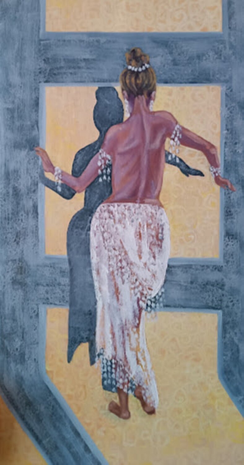 Oriental dance art.Oriental dance painting. IRINA OLEYNIK Originalgemälde zu verkaufen