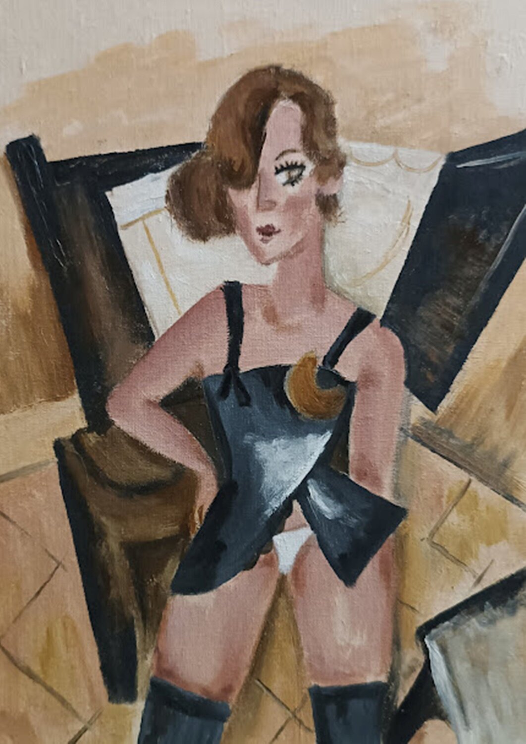 Portrait of a woman. IRINA OLEYNIK Originalgemälde zu verkaufen