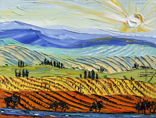 Layers of Napa van Lisa Elley, Schilderij te koop op Singulart