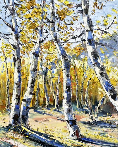 Sierra Fall di Lisa Elley, Pittura in vendita su Singulart
