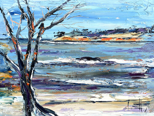 Carmel Morning di Lisa Elley, Pittura in vendita su Singulart