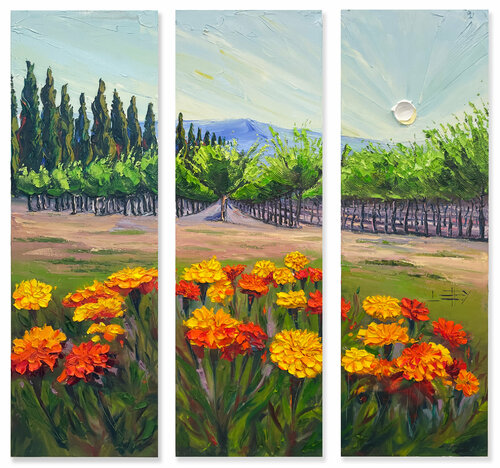 Wine on the Coast van Lisa Elley, Schilderij te koop op Singulart