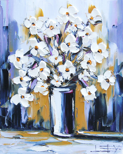 Spring Elegance di Lisa Elley, Pittura in vendita su Singulart