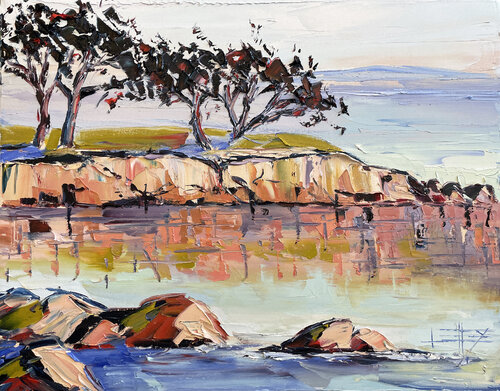 Quiet and Calm van Lisa Elley, Schilderij te koop op Singulart