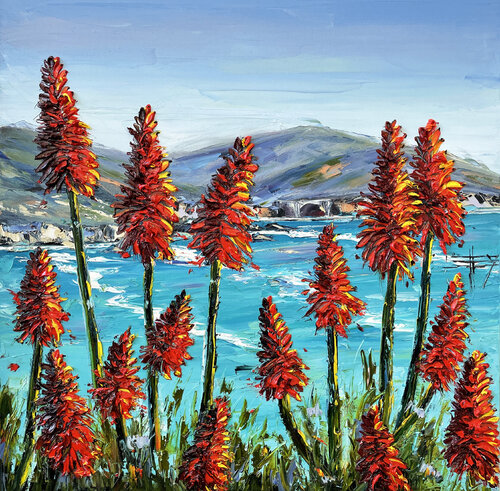 Promise of Big Sur van Lisa Elley, Schilderij te koop op Singulart