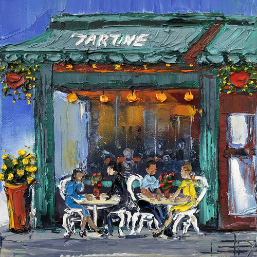 Tartine San Francisco di Lisa Elley, Pittura in vendita su Singulart