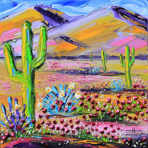 My Desert Dream van Lisa Elley, Schilderij te koop op Singulart