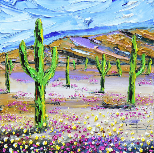 Desert Dream van Lisa Elley, Schilderij te koop op Singulart