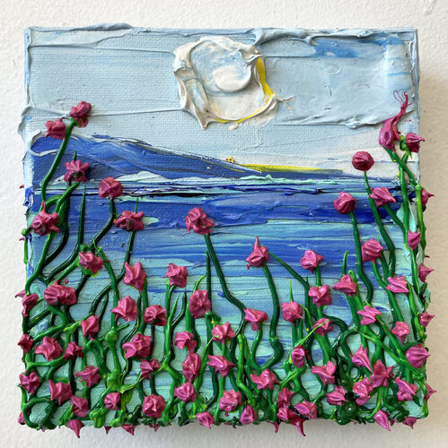Turquoise Bay di Lisa Elley, Pittura in vendita su Singulart
