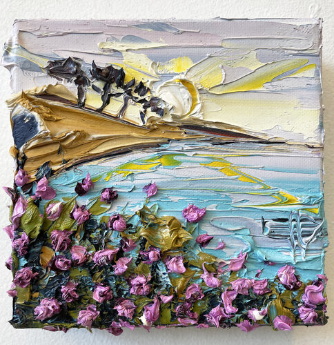 Pacific Grove Spring van Lisa Elley, Schilderij te koop op Singulart