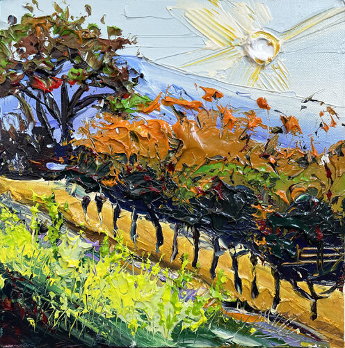A Day in Carmel by Lisa Elley, Painting for Sale on Singulart