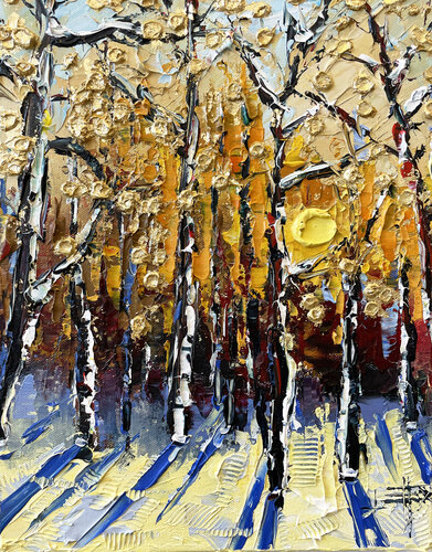 Autumn Shadows van Lisa Elley, Schilderij te koop op Singulart