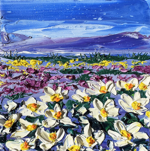 Desert Superbloom van Lisa Elley, Schilderij te koop op Singulart