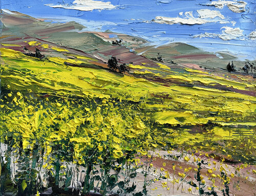 Wild Bloom van Lisa Elley, Schilderij te koop op Singulart