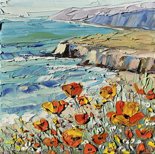 Coastal Spring van Lisa Elley, Schilderij te koop op Singulart