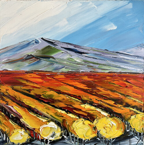 Escape to the Vineyard van Lisa Elley, Schilderij te koop op Singulart