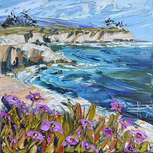 Seaside Solace van Lisa Elley, Schilderij te koop op Singulart