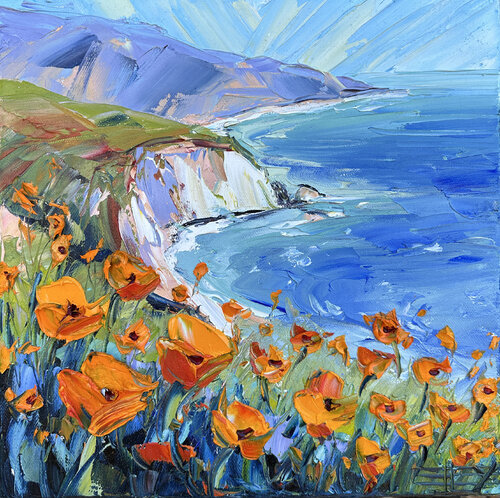 California Vista van Lisa Elley, Schilderij te koop op Singulart