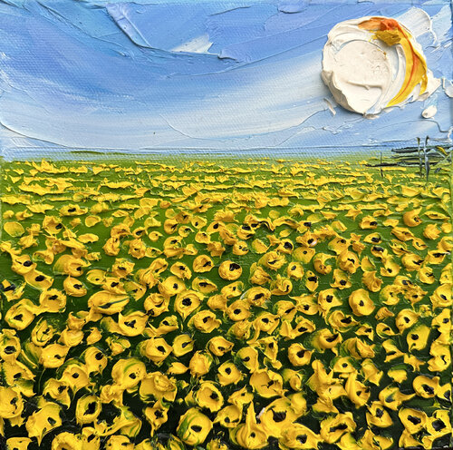 My Field of Dreams van Lisa Elley, Schilderij te koop op Singulart