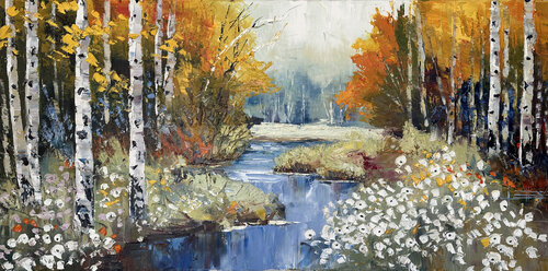 Autumn Vista van Lisa Elley, Schilderij te koop op Singulart