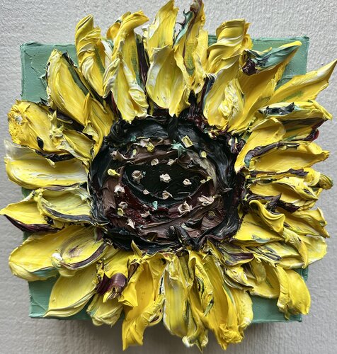 Sunflower van Lisa Elley, Schilderij te koop op Singulart