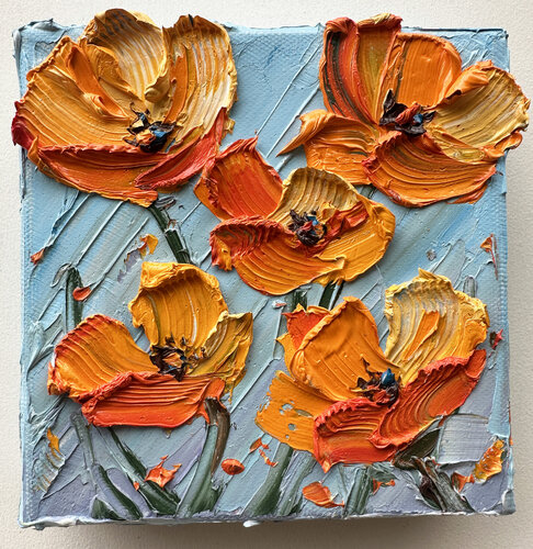 Wild Gold van Lisa Elley, Schilderij te koop op Singulart