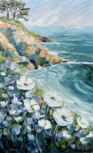 Ceremony of the Shore van Lisa Elley, Schilderij te koop op Singulart