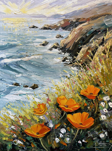 When the Light First Said Yes van Lisa Elley, Schilderij te koop op Singulart