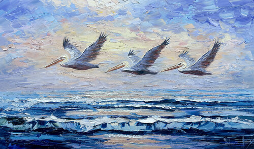 Flight of Grace de Lisa Elley, Pintura a la venta en Singulart