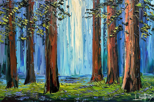Cathedral Light van Lisa Elley, Schilderij te koop op Singulart