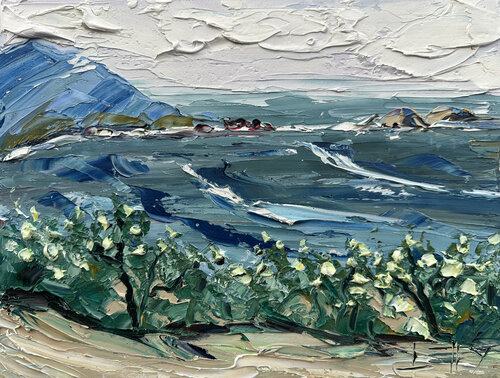 Big Sur Coast Again van Lisa Elley, Schilderij te koop op Singulart
