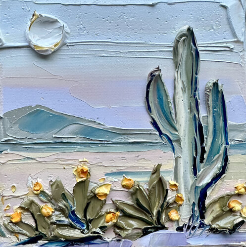Sherbet Sunset van Lisa Elley, Schilderij te koop op Singulart