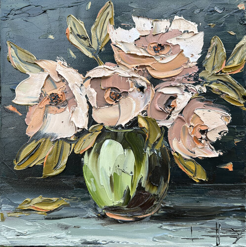 Held in Blush de Lisa Elley, Pintura a la venta en Singulart