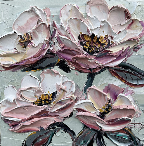 Spring Arrangement van Lisa Elley, Schilderij te koop op Singulart