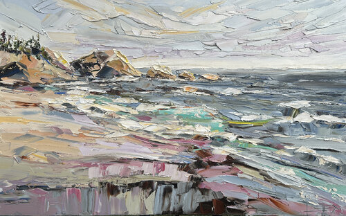 Sea and Stone van Lisa Elley, Schilderij te koop op Singulart