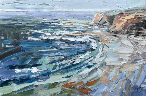 Turning Tide van Lisa Elley, Schilderij te koop op Singulart