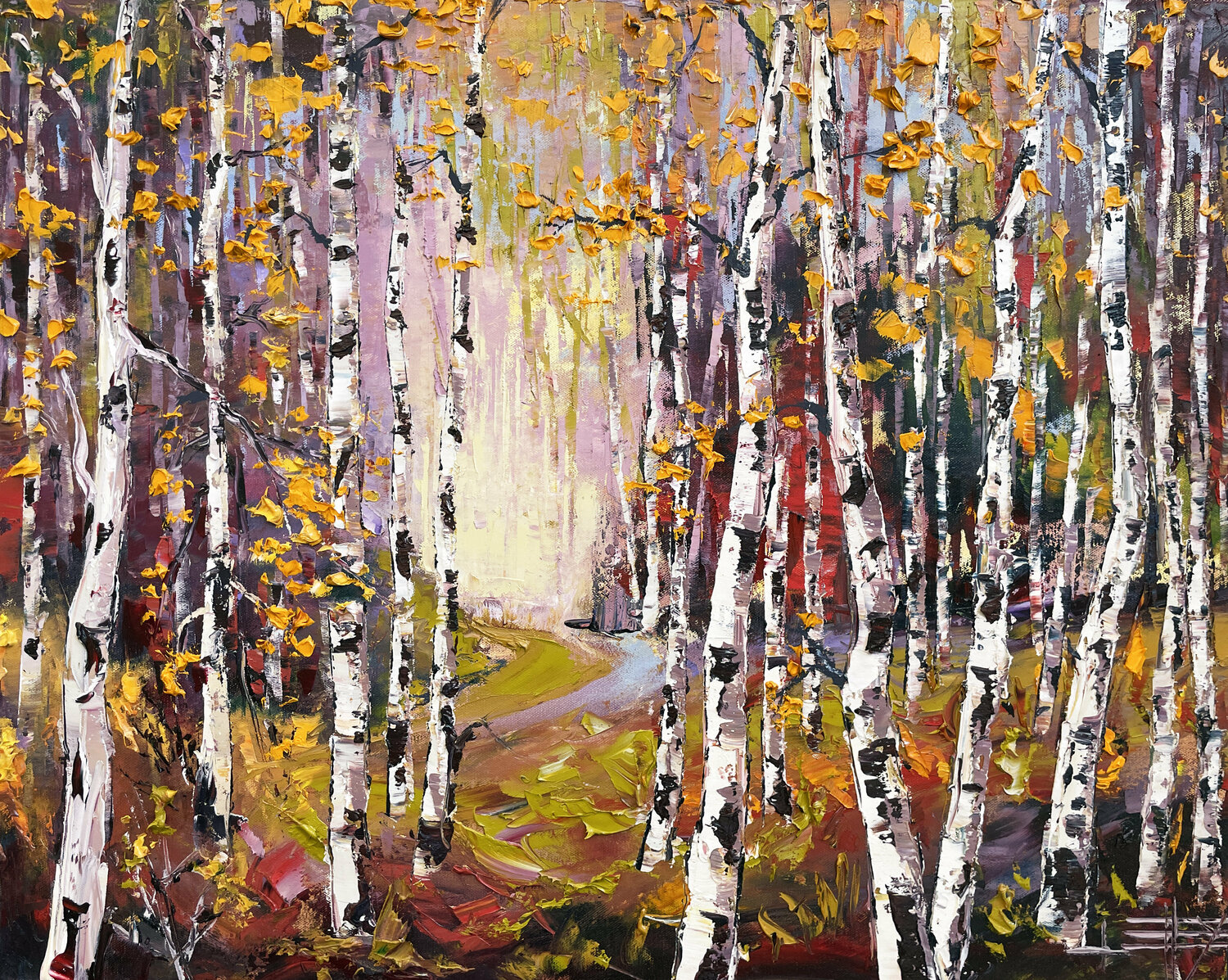 Illuminated Autumn Lisa Elley