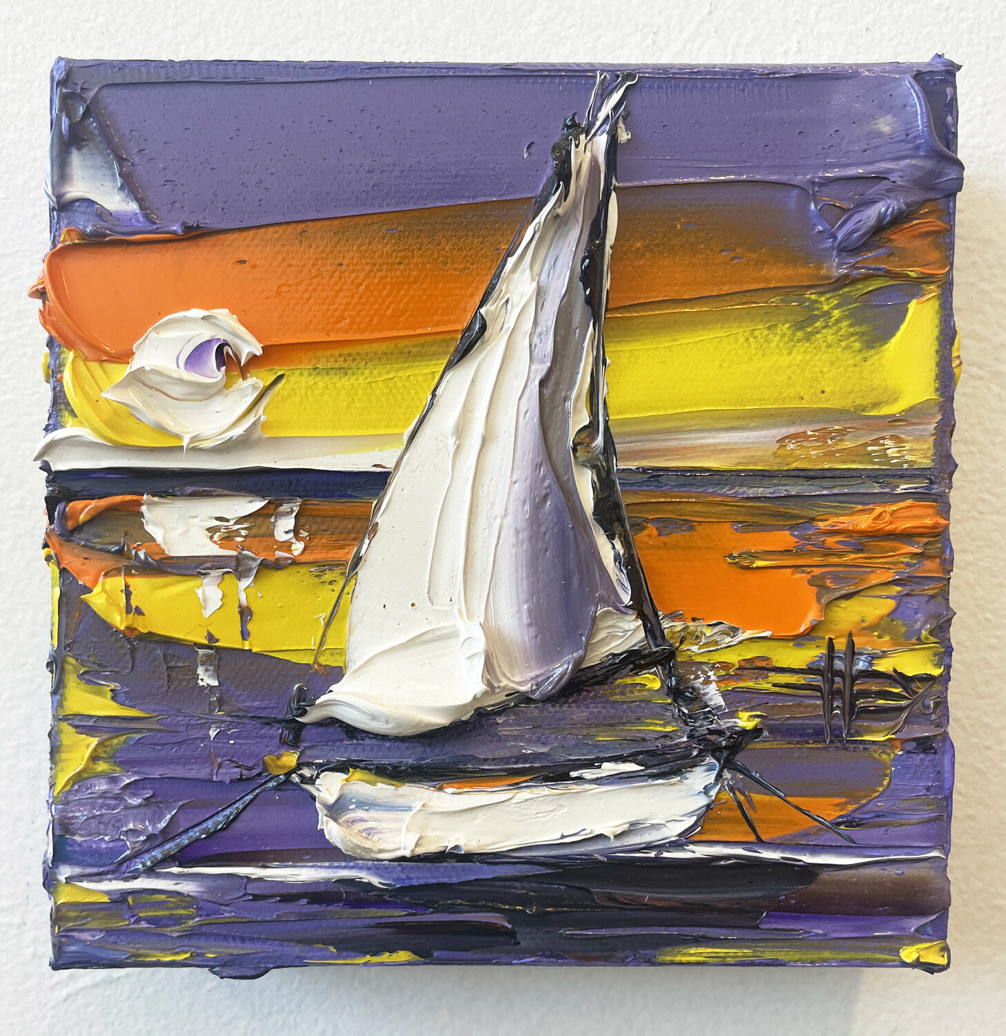 Sunset Sailing Away Lisa Elley
