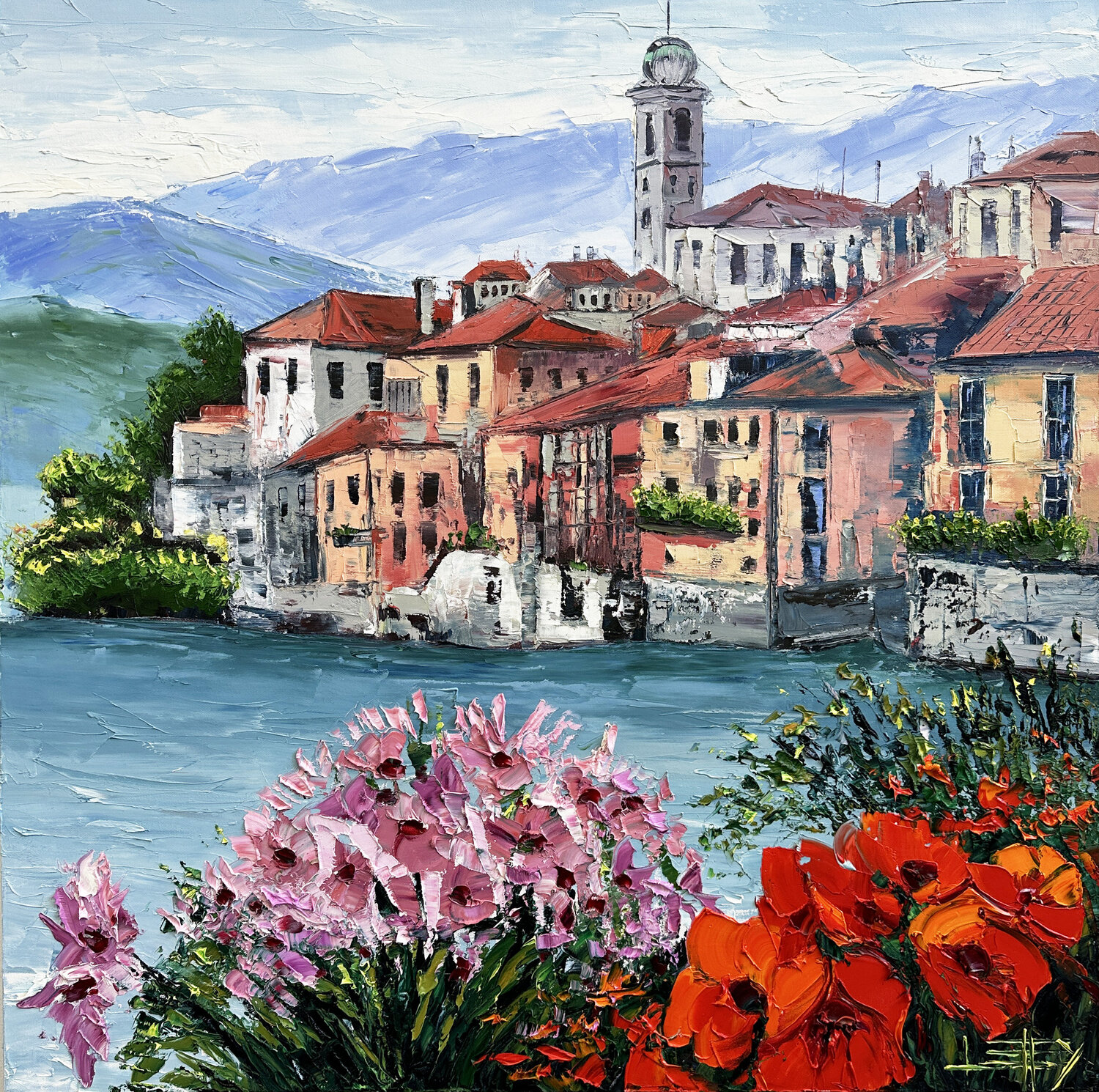 Lake Como Serenity Lisa Elley